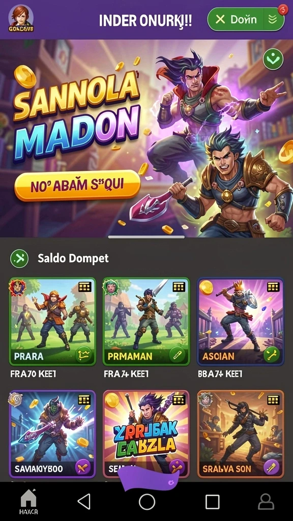 Mode multiplayer yang menyenangkan dengan teman.