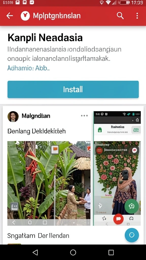 Tampilan antarmuka pengguna yang menarik dan ramah.
