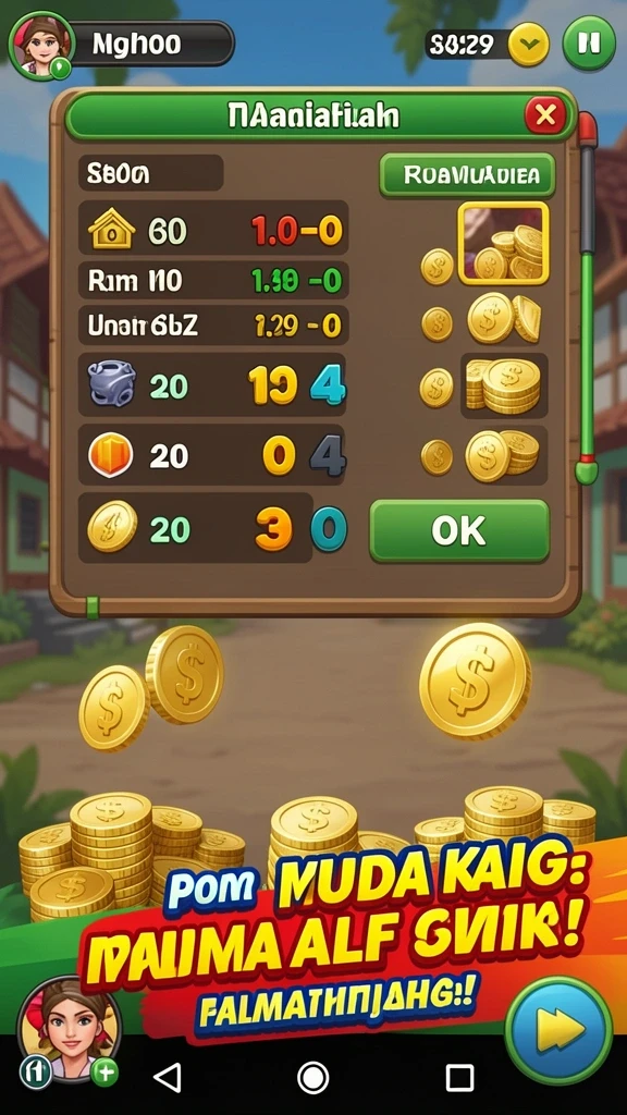 Level yang menantang dan penuh rintangan.