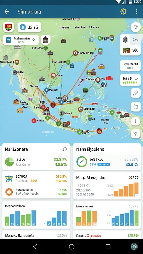 Tampilan antarmuka aplikasi yang menarik dan mudah digunakan.
