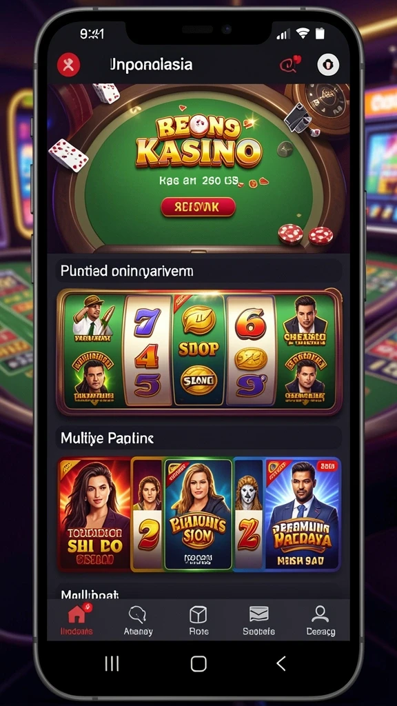 Tampilan awal game C789 yang memikat.