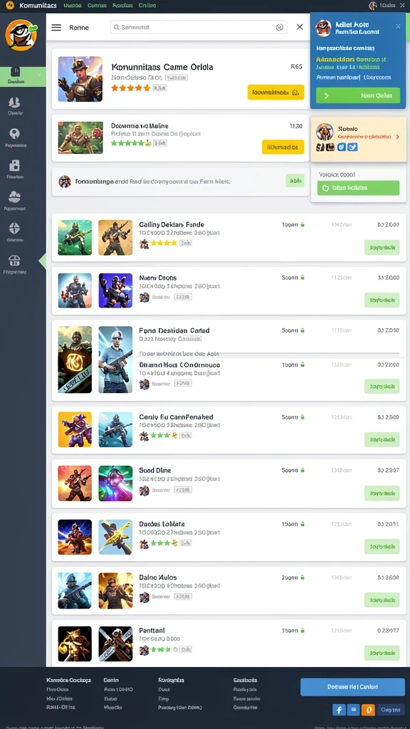 Fitur multiplayer yang memungkinkan Anda bersaing dengan pengguna lain.
