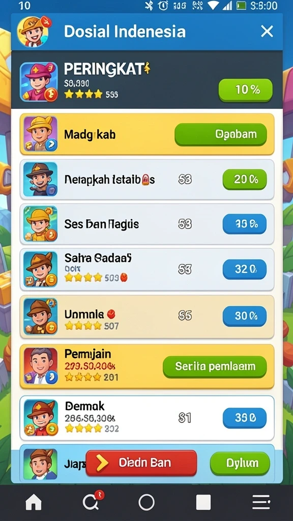 Tampilan grafik yang mengesankan dan interaktif.