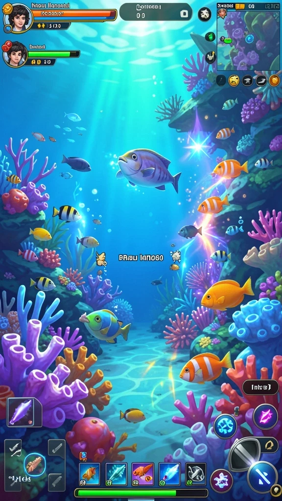 Tangkapan layar gameplay yang menampilkan pertarungan epik.