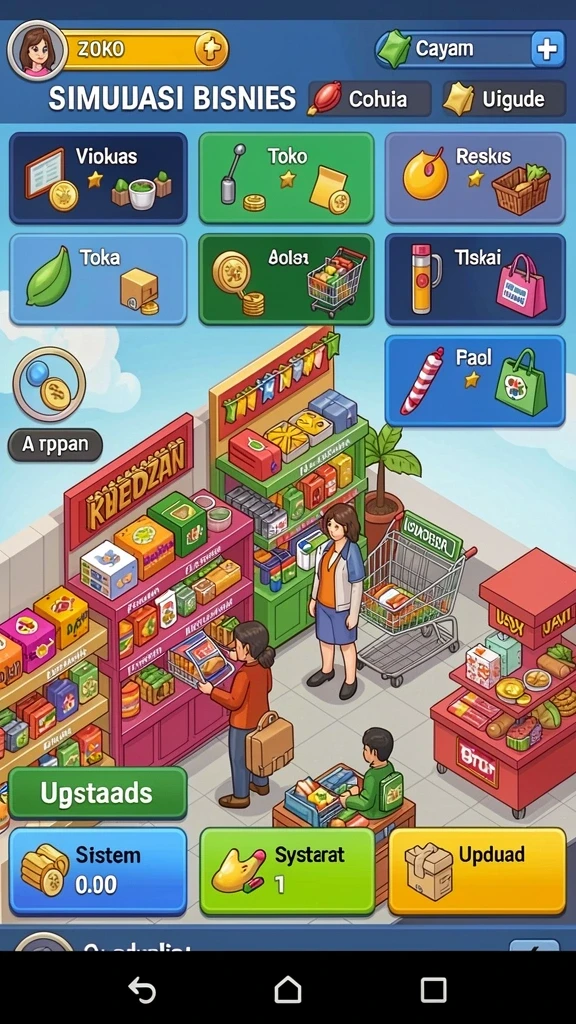 Tampilan antarmuka yang user-friendly.