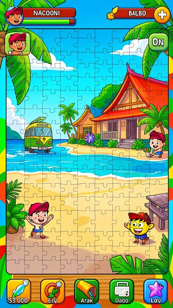 Tangkapan layar menampilkan grafis yang memukau dan gameplay yang menarik.