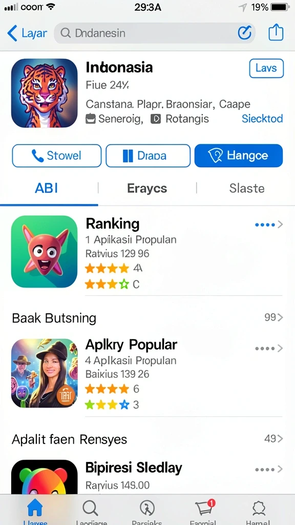 Tampilan menarik dari level pertama yang menantang.