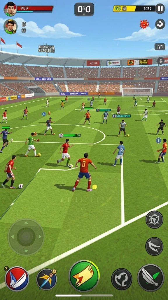 Pengalaman multiplayer yang seru dan interaktif.
