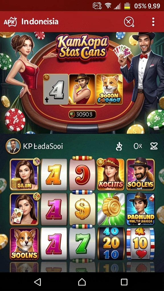 Beragam mode permainan yang dapat dipilih.