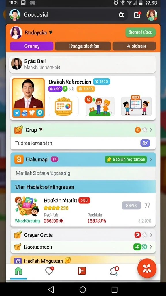 Gameplay yang seru dalam mode pertempuran.