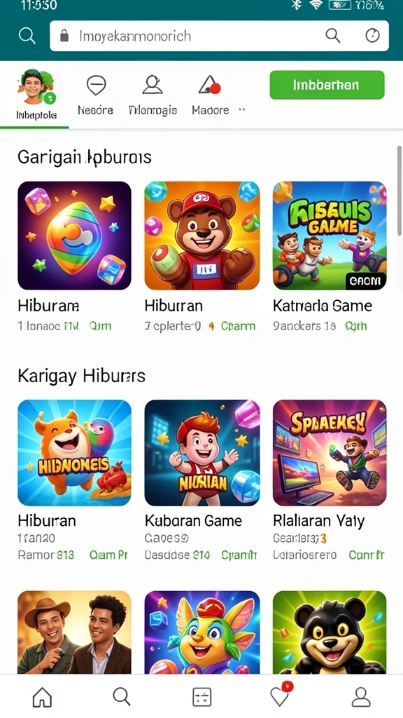Fitur pembaruan level yang terus berkembang.