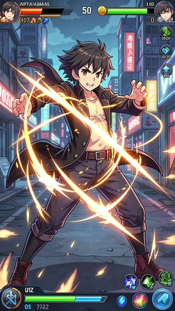 Screenshot gameplay KIJANGWIN yang penuh aksi.