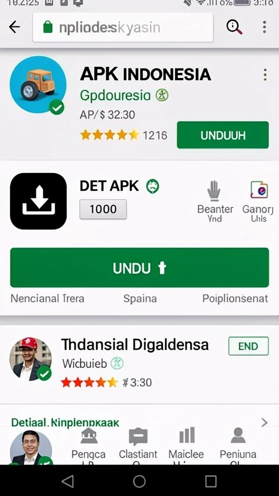 Tampilan layar utama KILAUWIN dengan desain menarik.