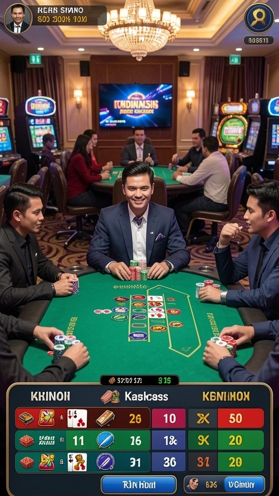 Bergabung dengan teman dalam mode multiplayer.