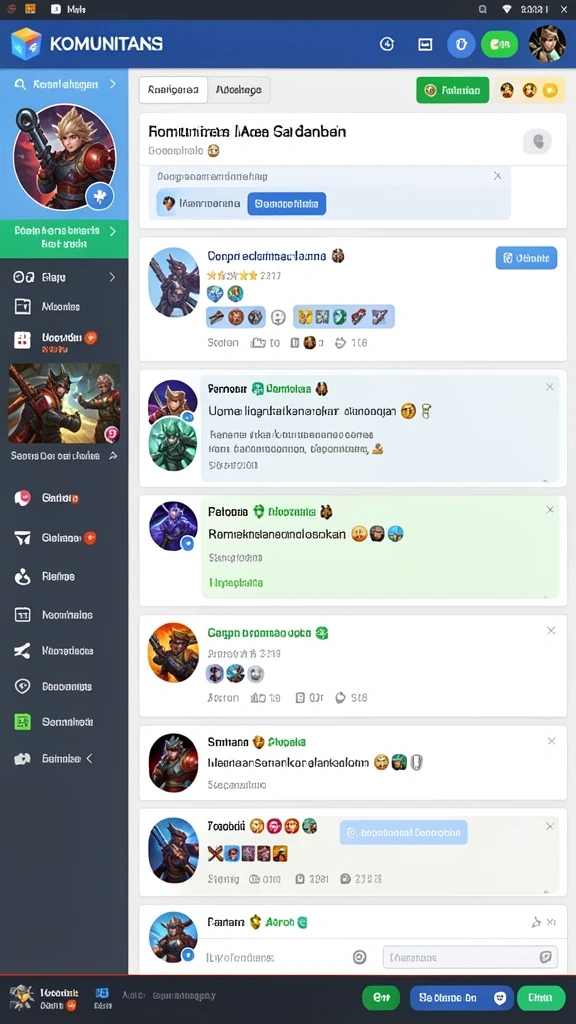 Screenshot dari level yang menantang dengan rintangan sulit.
