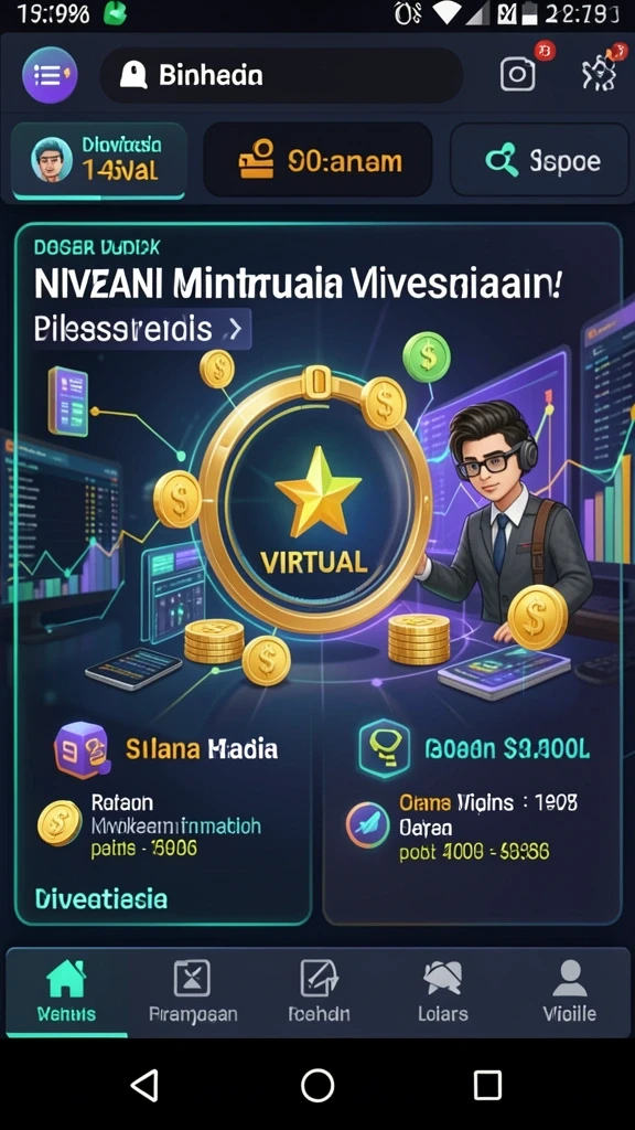 Tampilan antarmuka yang menarik dan intuitif.