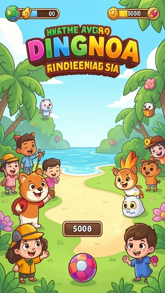 Tampilan utama aplikasi MEGA388 yang menarik.