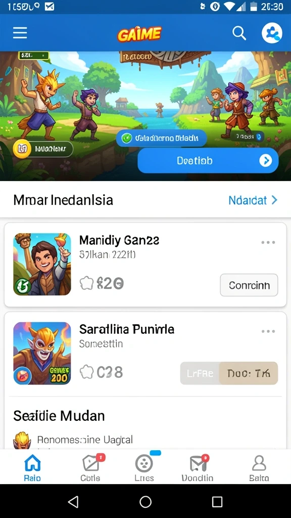 Karakter unik yang dapat dipilih pemain.
