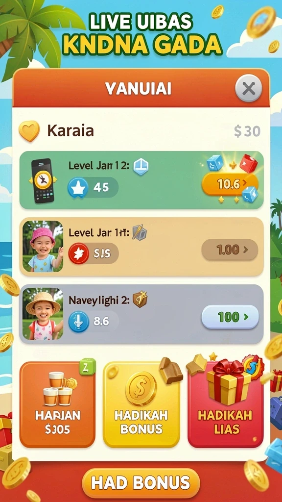 Fitur leaderboard yang memungkinkan kompetisi antar pengguna.