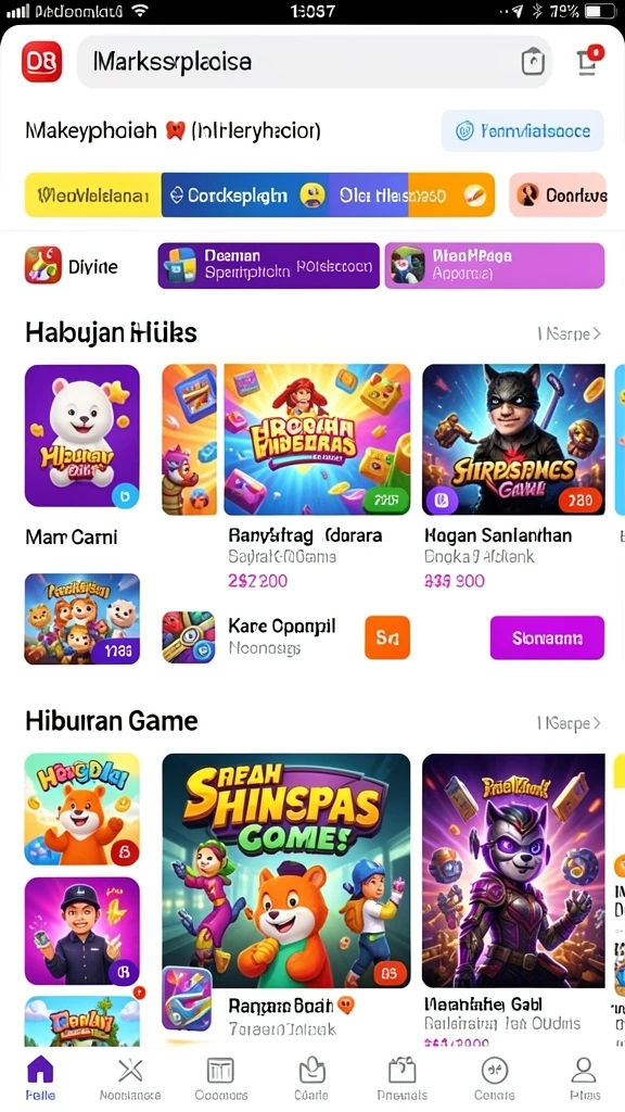 Mengikuti kuis interaktif tentang alam semesta.