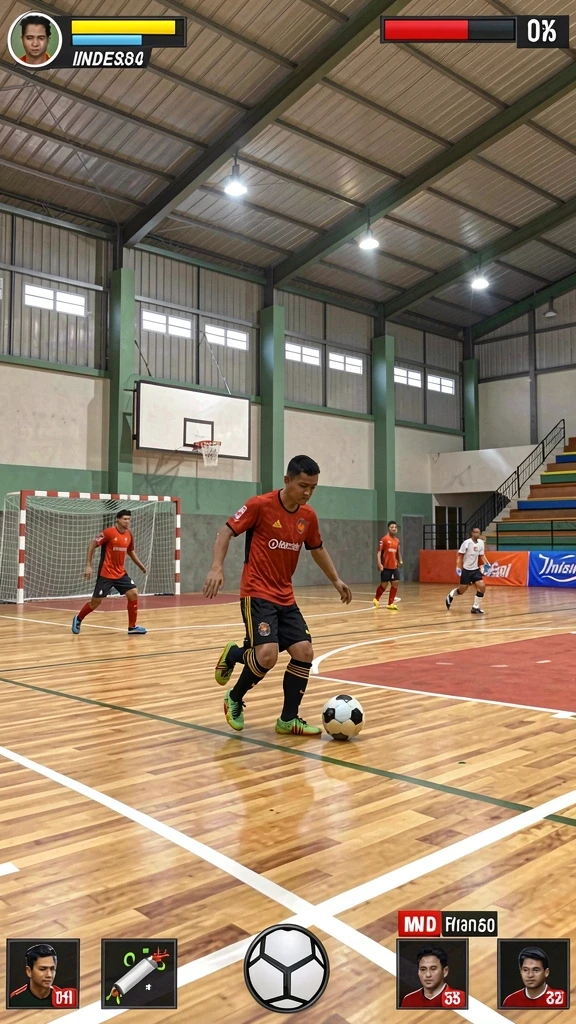 Tampilan antarmuka yang menarik dan modern.