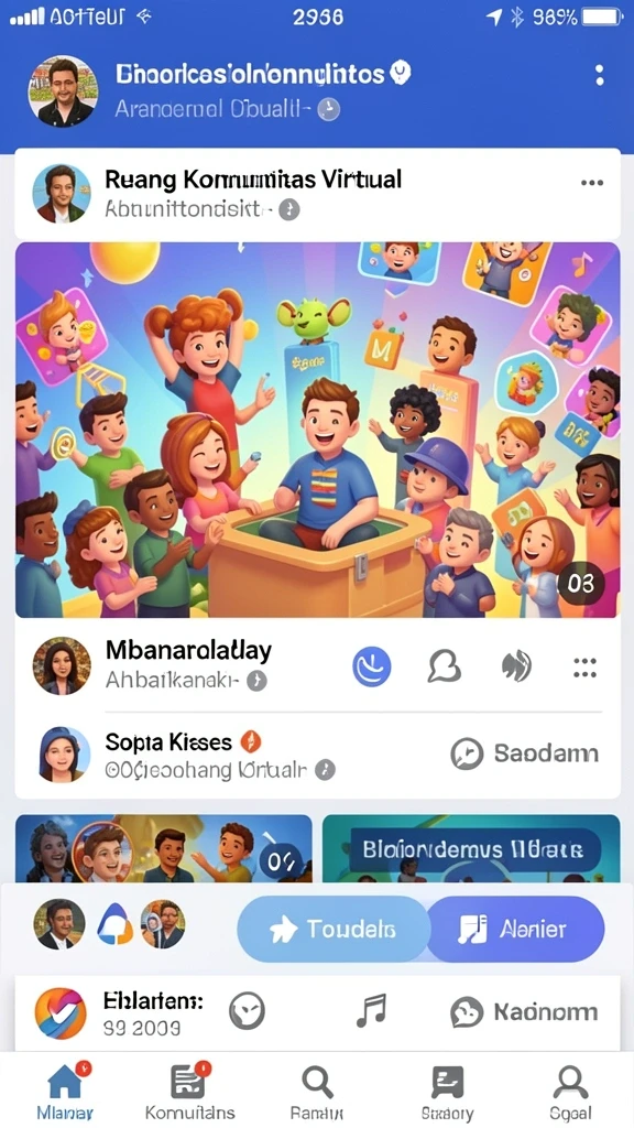 Mode multiplayer yang memungkinkan bersaing dengan pemain lain.