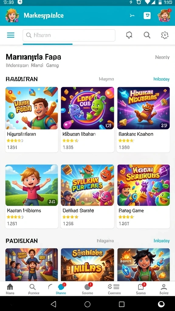 Fitur leaderboard untuk bersaing dengan teman.