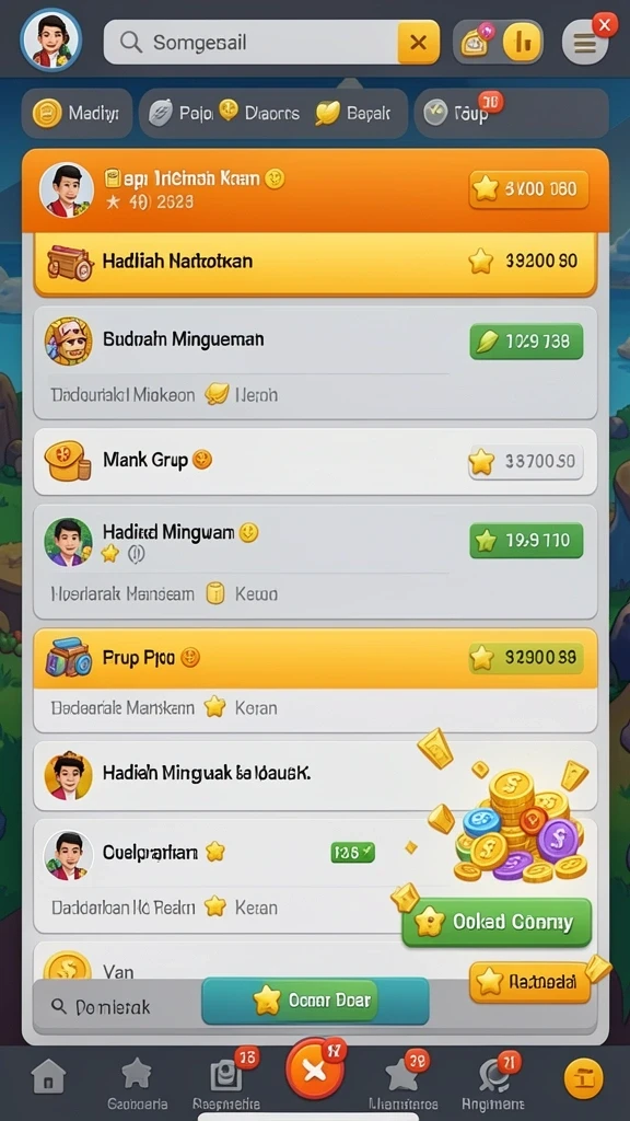 Gameplay seru yang penuh dengan tantangan.