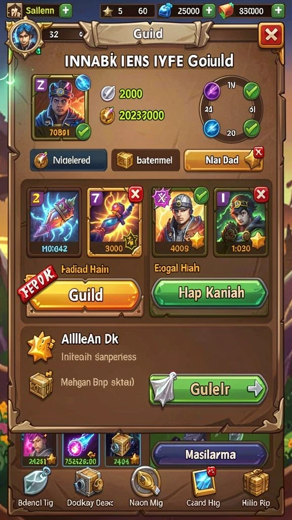 Tangkapan layar gameplay RSNOK dengan grafis yang indah.
