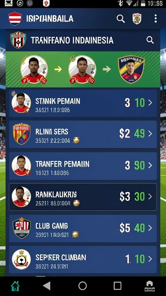Layar utama SEMESTA69 yang menampilkan galaksi yang menakjubkan.