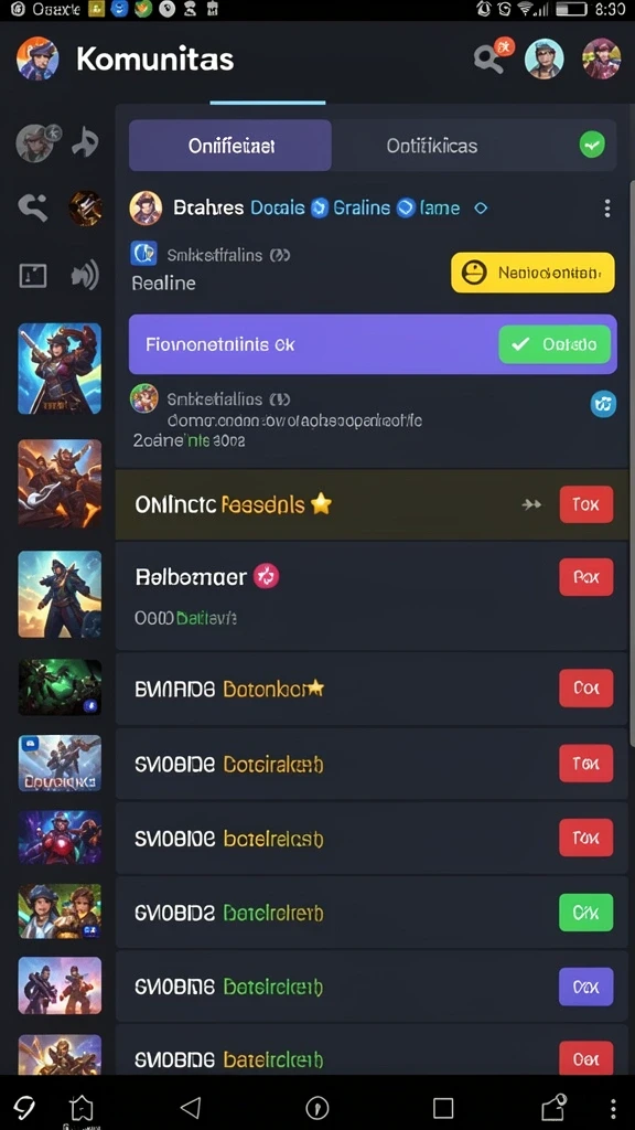 Screenshot misi petualangan yang penuh tantangan.