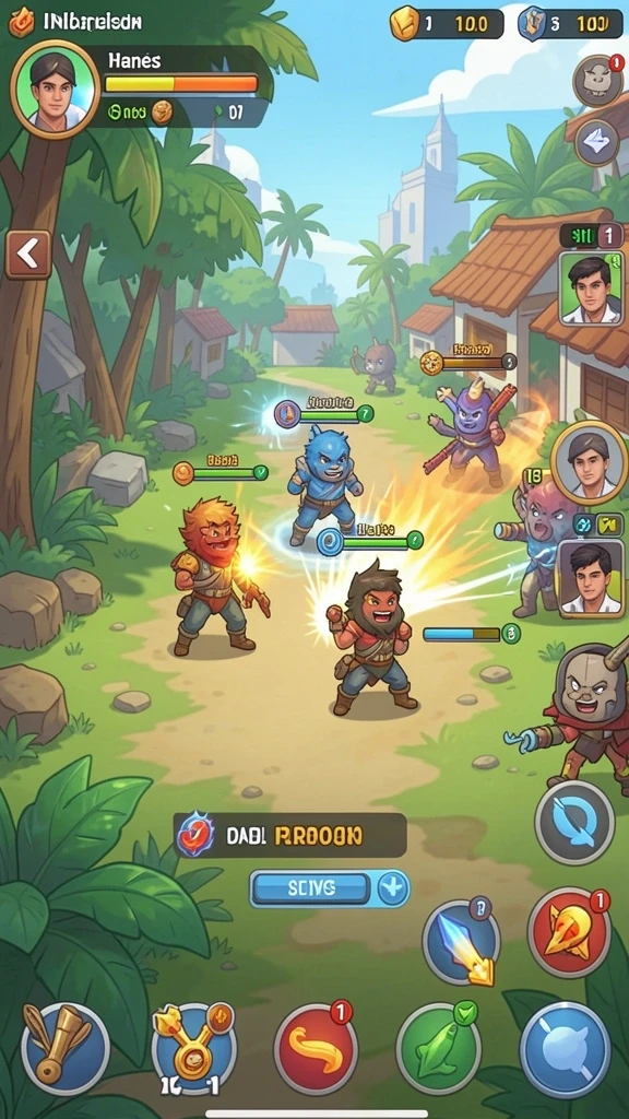 Fitur multiplayer yang memungkinkan Anda bermain bersama teman.