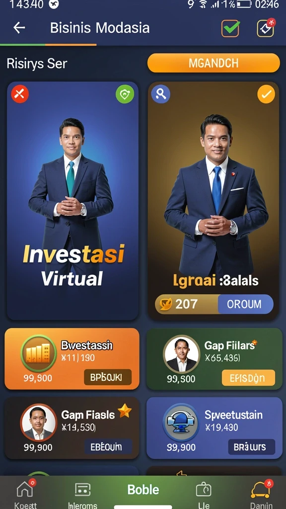 Karakter unik dengan kemampuan khusus untuk dimainkan.