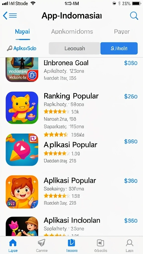 Screenshot menampilkan antarmuka permainan yang menarik.