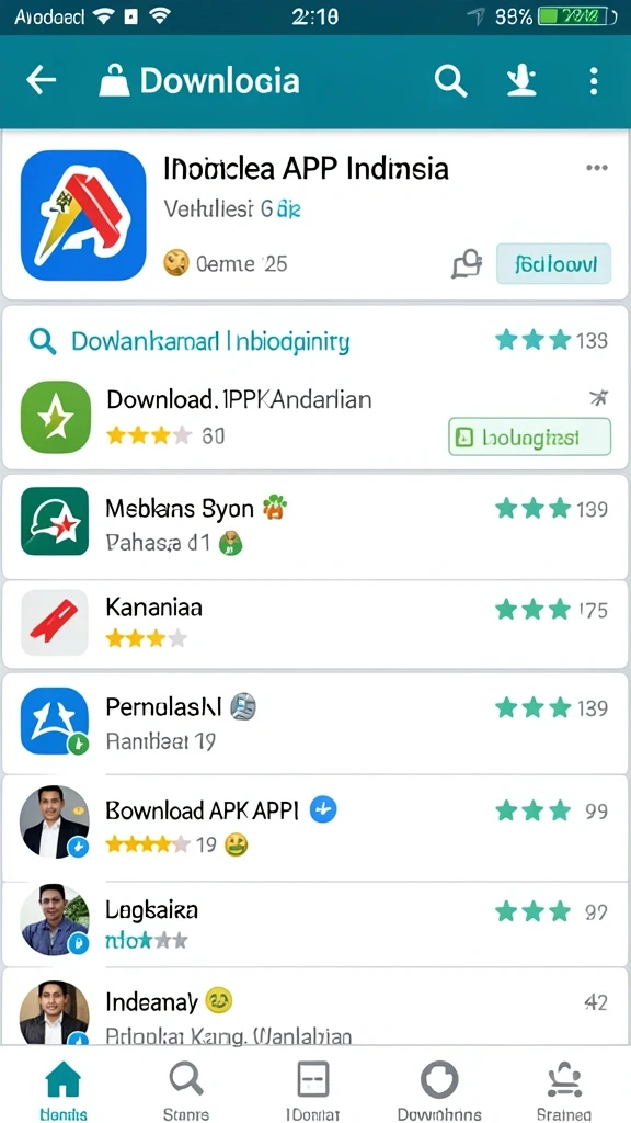Bukti kemenangan yang ditampilkan di aplikasi.