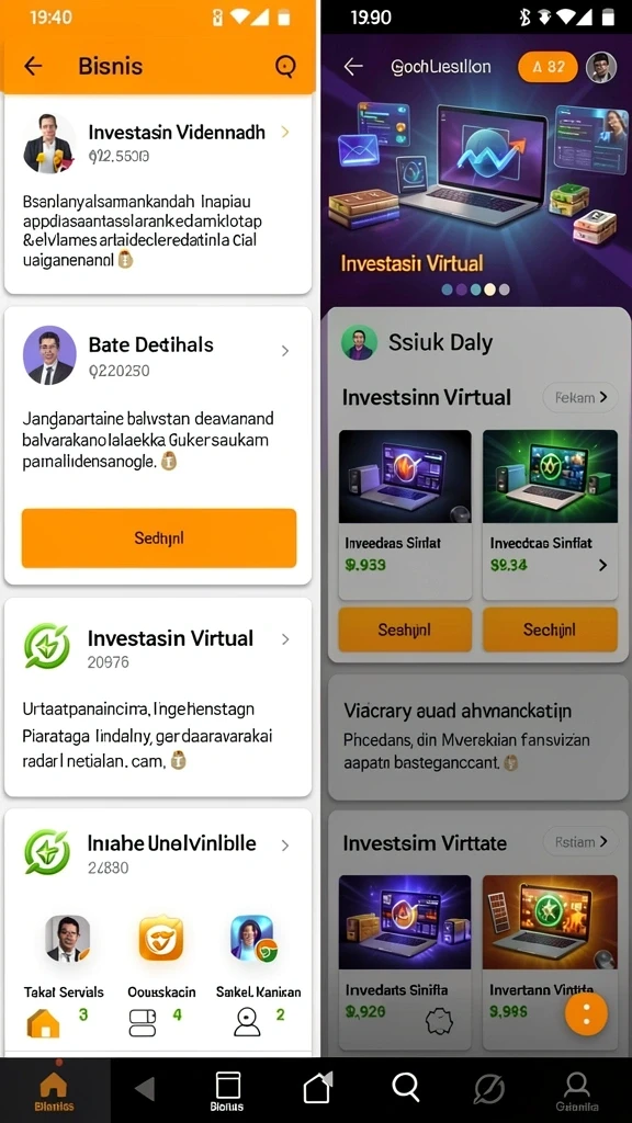 Nikmati berbagai mode permainan yang menarik.