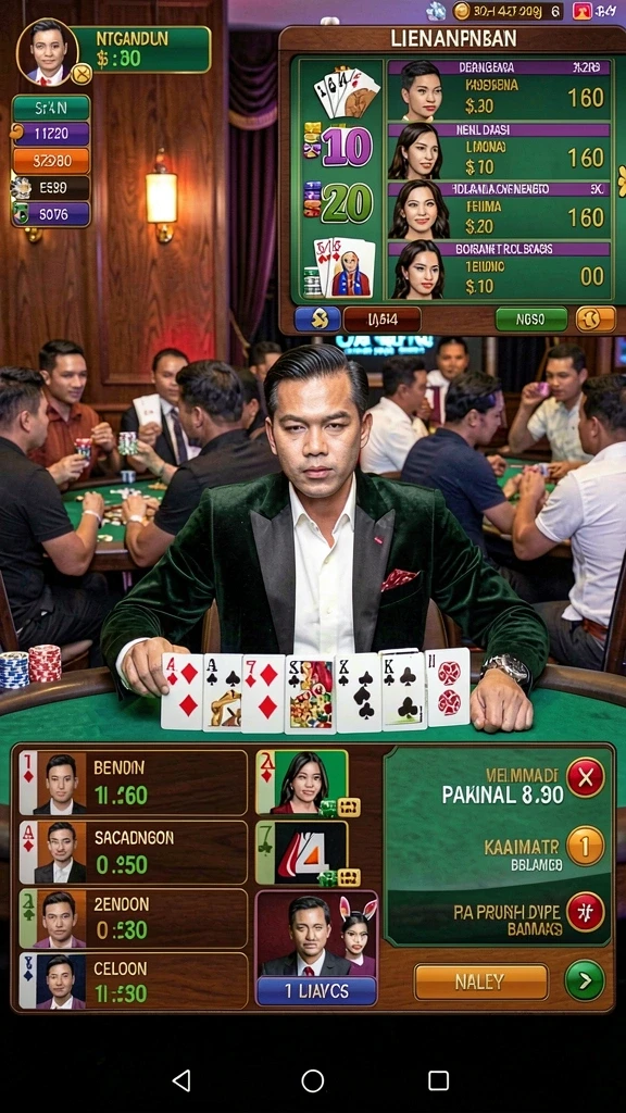 Screenshot menunjukkan antarmuka aplikasi yang menarik.