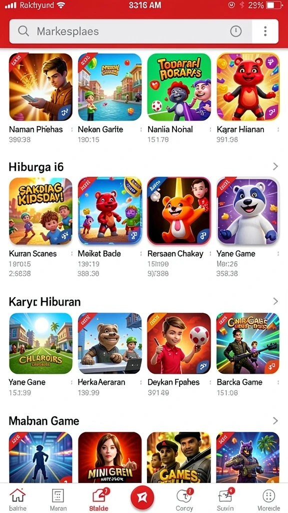 Grafis yang cerah dengan efek suara yang mendukung.