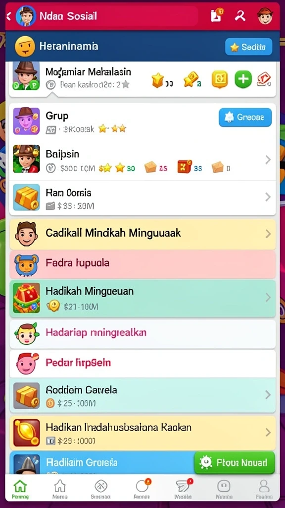 Tampilan antarmuka yang intuitif dan mudah digunakan.