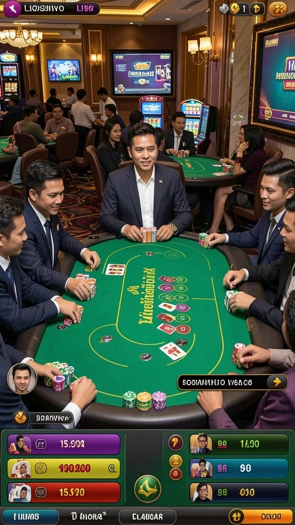 Tangkapan layar memperlihatkan leaderboard pemain.